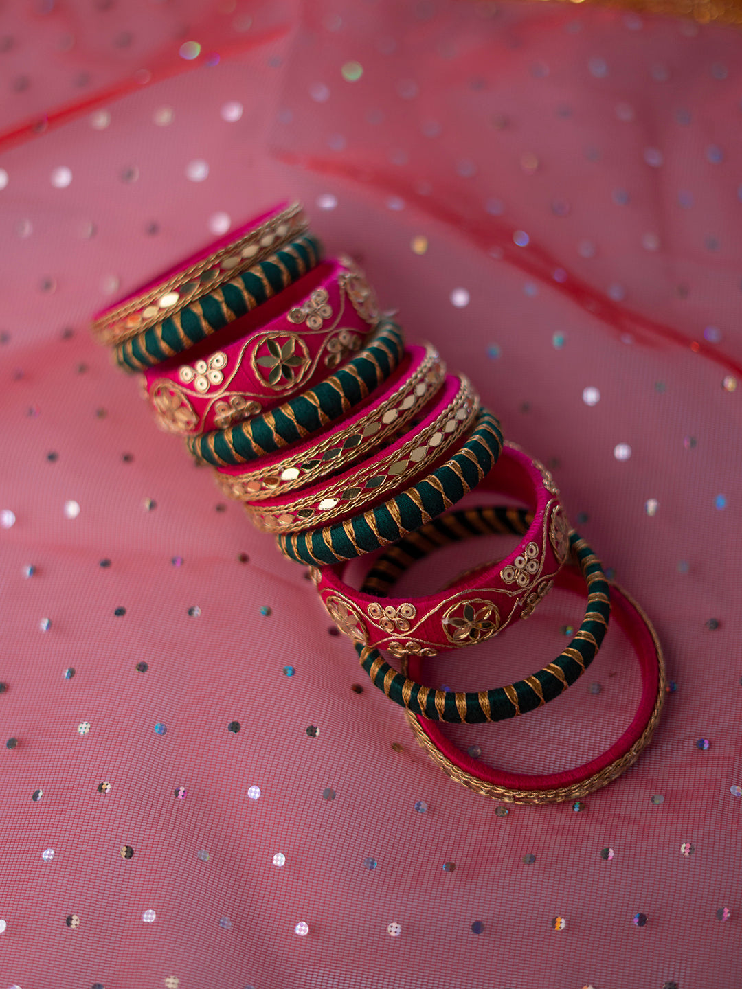 Diya Bangle Set