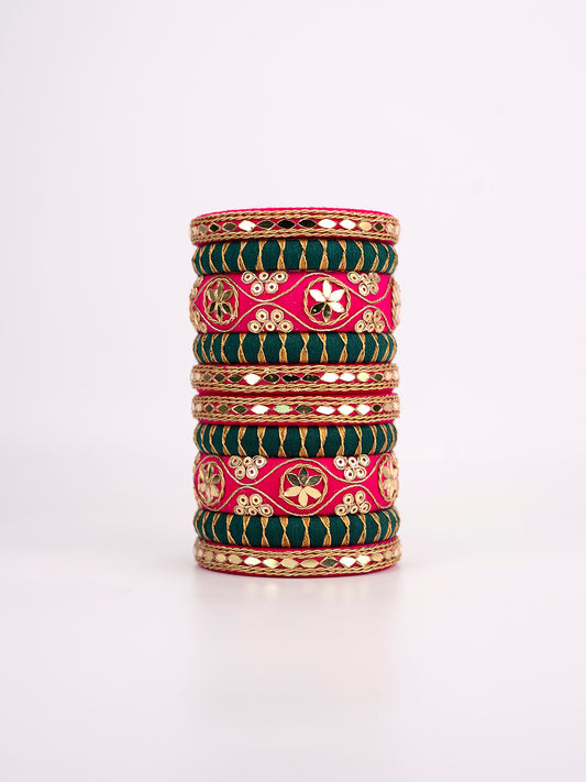 Diya Bangle Set