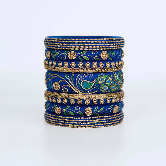 Peacock Bangle Set