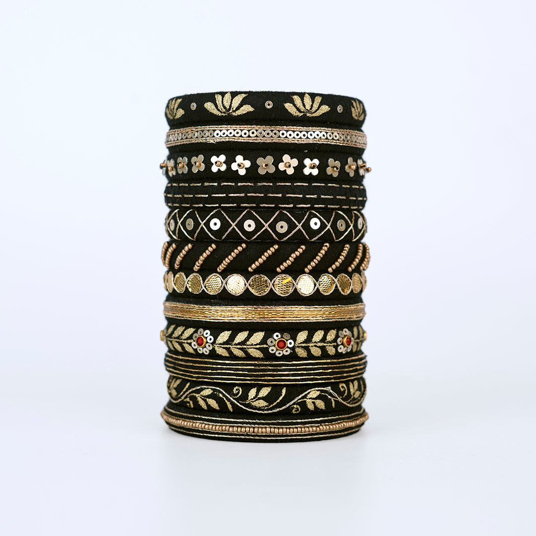 Midnight Bangle Set