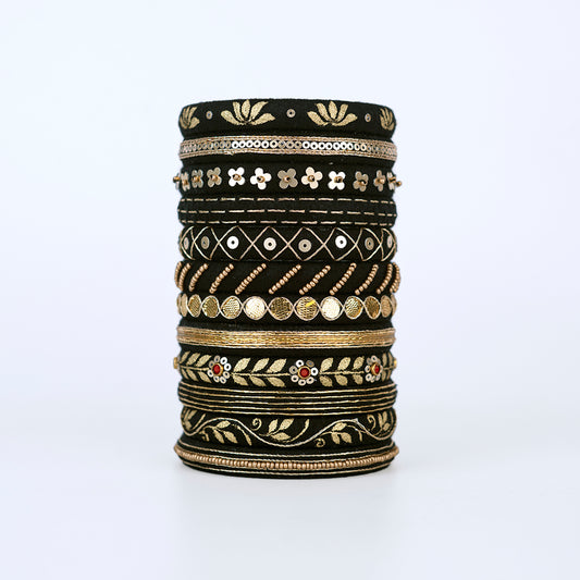 Midnight Bangle Set